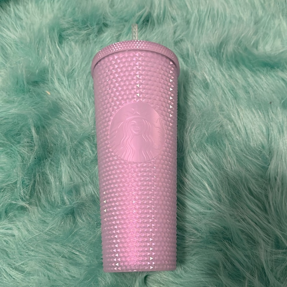 White texture Starbucks Tumbler
